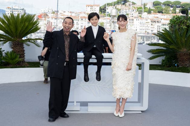 Cannes Sheep In The Box photocall NG Haruka Ayase, Rimu Kuwaki and Daigo attending the ’Sheep In The Box’ photocall during the 79th Cannes Film Festival in Cannes on May 17, 2026. Photo by Nicolas Genin ABACAPRESS.COM Cannes France  Copyright: xGeninxNicolas ABACAx
