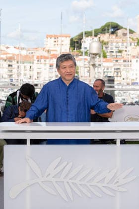 Cannes Sheep In The Box photocall NG Hirokazu Kore-eda attending the ’Sheep In The Box’ photocall during the 79th Cannes Film Festival in Cannes on May 17, 2026. Photo by Nicolas Genin ABACAPRESS.COM Cannes France  Copyright: xGeninxNicolas ABACAx