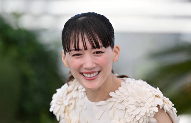 79th Cannes Film Festival: Sheep in The Box photocall CANNES, FRANCE - MAY 17: Japanese actress Haruka Ayase poses during a photocall for the film Sheep in The Box at the 79th edition of the Cannes Film Festival in Cannes, France on May 17, 2026. Mustafa Yalcin Anadolu Cannes France. Editorial use only. Please get in touch for any other usage.  Copyright: x2026xAnadoluxMustafaxYalcinx