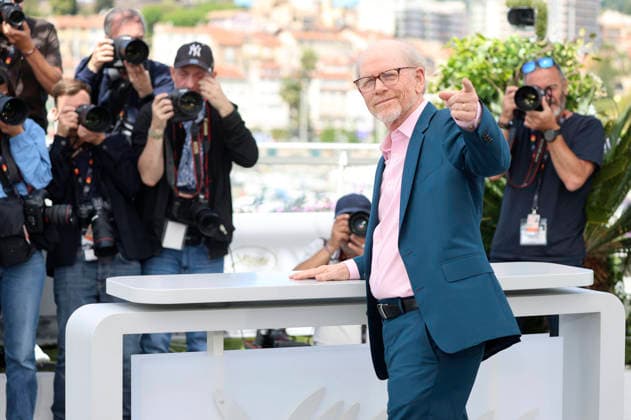 Ron Howard at the photocall for the feature film Avedon at the Festival de Cannes 2026 79 Cannes International Film Festival at the Palais des Festivals Cannes, 17 05 2026 Foto:xD.xBedrosianx xFuturexImagex avedon_6501
