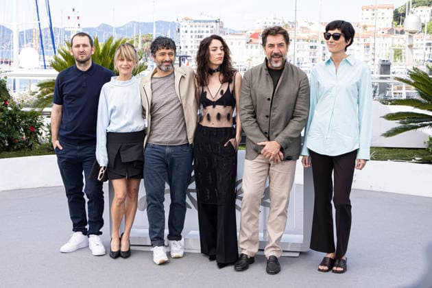 El Ser Querido (The Beloved) photocall at the 79th Cannes Film Festival Raul ArÃ valo, Marina FoÃ¯s, Rodrigo Sorogoyen, Victoria Luengo, Javier Bardem, Isabel Pena, Eduardo Villaneuva and Guillermo FarrÃ - El Ser Querido (The Beloved) photocall at the 79th annual Cannes Film Festival at Palais des Festivals on May 17, 2026 in Cannes, France.  Copyright: x Chassery+Courdjix