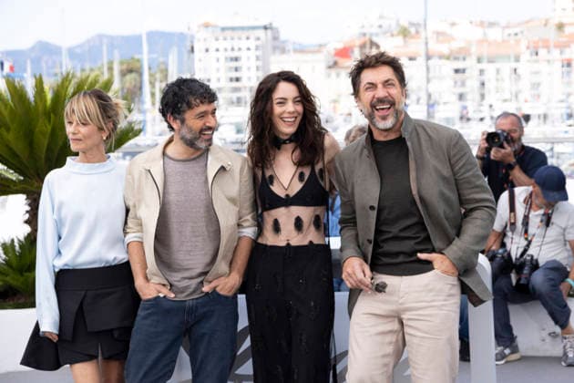 El Ser Querido (The Beloved) photocall at the 79th Cannes Film Festival Marina FoÃ¯s, Rodrigo Sorogoyen, Victoria Luengo and Javier Bardem - El Ser Querido (The Beloved) photocall at the 79th annual Cannes Film Festival at Palais des Festivals on May 17, 2026 in Cannes, France.  Copyright: x Chassery+Courdjix
