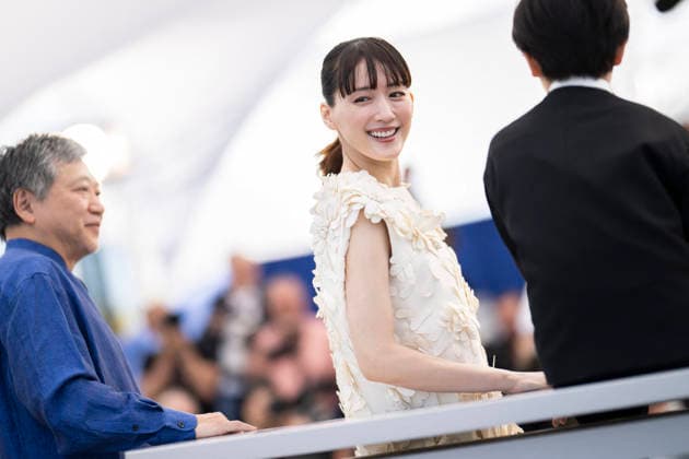 Cannes Sheep in the box Photocall EB Japanese actress Haruka Ayase during a photocall of the film Sheep in The Box at the 79th edition of the Cannes Film Festival in Cannes, southern France on May 17, 2026.Photo by Eliot Blondet ABACAPRESS.COM Cannes France France  Copyright: xBlondetxEliot ABACAx