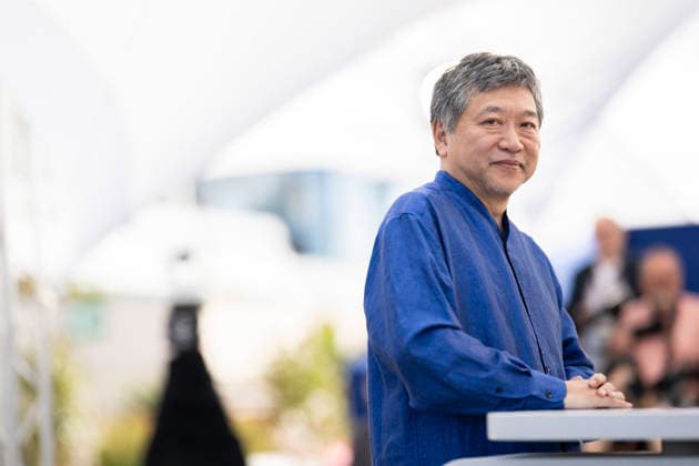Cannes Sheep in the box Photocall EB Japanese director and screenwriter Hirokazu Kore-eda during a photocall of the film Sheep in The Box at the 79th edition of the Cannes Film Festival in Cannes, southern France on May 17, 2026.Photo by Eliot Blondet ABACAPRESS.COM Cannes France France  Copyright: xBlondetxEliot ABACAx