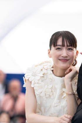 Cannes Sheep in the box Photocall EB Japanese actress Haruka Ayase during a photocall of the film Sheep in The Box at the 79th edition of the Cannes Film Festival in Cannes, southern France on May 17, 2026.Photo by Eliot Blondet ABACAPRESS.COM Cannes France France  Copyright: xBlondetxEliot ABACAx