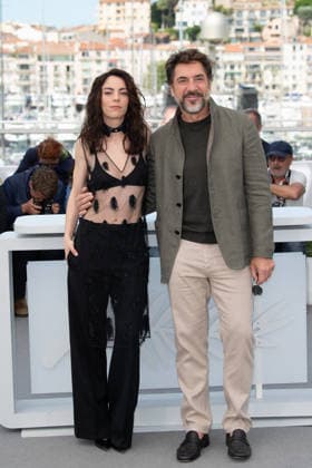 Cannes The beloved photocall NG Victoria Luengo and Javier Bardem attending the ’El Ser Querido (The Beloved)’ photocall during the 79th Cannes Film Festival in Cannes on May 17, 2026. Photo by Nicolas Genin ABACAPRESS.COM Cannes France  Copyright: xGeninxNicolas ABACAx