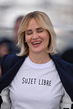 79th Cannes Film Festival: Sheep in The Box photocall CANNES, FRANCE - MAY 17: French director and screennwriter Judith Godreche poses during a photocall of the film Memoire de fille at the 79th edition of the Cannes Film Festival in Cannes, France on May 17, 2026. Mustafa Yalcin Anadolu Cannes France. Editorial use only. Please get in touch for any other usage.  Copyright: x2026xAnadoluxMustafaxYalcinx