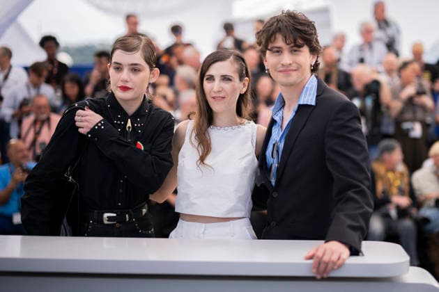 Cannes I ll Be Gone in June Photocall EB US actor David Flores, German director and writer Katharina Rivilis and German actress Naomi Cosma during a photocall of the film I ll Be Gone in June at the 79th edition of the Cannes Film Festival in Cannes, southern France on May 17, 2026. Photo by Eliot Blondet ABACAPRESS.COM Cannes France France  Copyright: xBlondetxEliot ABACAx