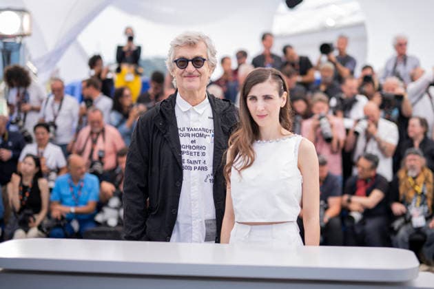 Cannes I ll Be Gone in June Photocall EB German producer Wim Wenders, German director and writer Katharina Rivilis during a photocall of the film I ll Be Gone in June at the 79th edition of the Cannes Film Festival in Cannes, southern France on May 17, 2026. Photo by Eliot Blondet ABACAPRESS.COM Cannes France France  Copyright: xBlondetxEliot ABACAx