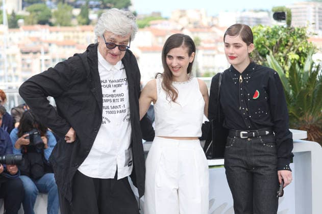 Wim Wenders, Katharina Rivilis and Naomi Cosma at the photocall for the feature film I™ll Be Gone in June at the Festival de Cannes 2026 79 Cannes International Film Festival at the Palais des Festivals Cannes, 17 05 2026 Foto:xD.xBedrosianx xFuturexImagex gone_6507