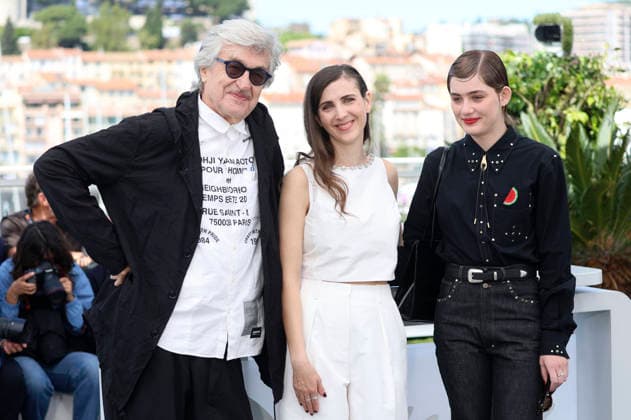 Wim Wenders, Katharina Rivilis and Naomi Cosma at the photocall for the feature film I™ll Be Gone in June at the Festival de Cannes 2026 79 Cannes International Film Festival at the Palais des Festivals Cannes, 17 05 2026 Foto:xD.xBedrosianx xFuturexImagex gone_6509