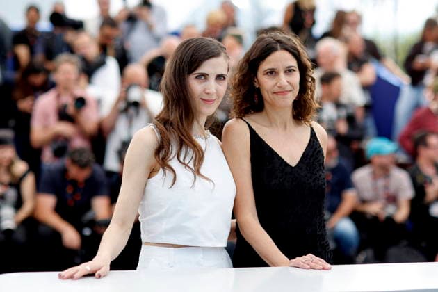 Katharina Rivilis and guest at the Ill Be Gone In June photocall at the 79th annual Cannes Film Festival at Palais des Festivals on May 17, 2026 in Cannes, France Jacovides Moreau Bestimage Ill Be Gone In June photocall at the 79th annual Cannes Film Festival at Palais des Festivals on May 17, 2026 in Cannes, France Cannes France  Copyright: xJACOVIDES-MOREAUx xBESTIMAGExJACOVIDES-MOREAUx xBESTIMAGEx