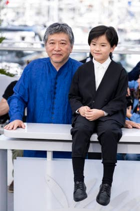 79th Cannes Film Festival Photocall of the movie -Sheep in the box- Palais des Festivals - France Hirokazu Kore-Eda;Rimu Kuwaki 79th Cannes Film Festival Photocall of the movie -Sheep in the box- Palais des Festivals - France 17th May 2026 SGPItalia id 134688_063 *Not Exclusive  Copyright: xALFONSOxCATALANO SGPITALIAx