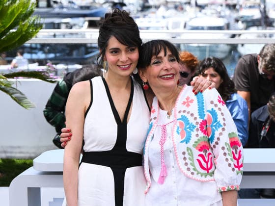 IPA84783162 - Cannes, 79th Cannes Film Festival 2026, day 6 - photocall d Rehearsals For A Revolution (Viendra La RÃ volution) Pictured: Manijeh Hekmat and Pegah Ahangarani  Copyright: xAlbertoxTerenghix xPoolxPhotoxEventsx07x 84783162