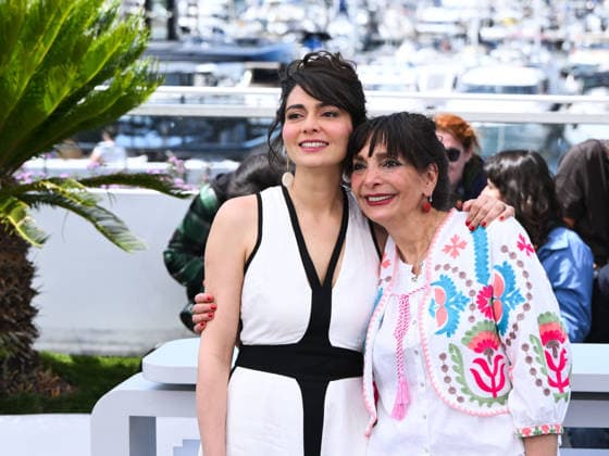 IPA84783164 - Cannes, 79th Cannes Film Festival 2026, day 6 - photocall d Rehearsals For A Revolution (Viendra La RÃ volution) Pictured: Manijeh Hekmat and Pegah Ahangarani  Copyright: xAlbertoxTerenghix xPoolxPhotoxEventsx07x 84783164