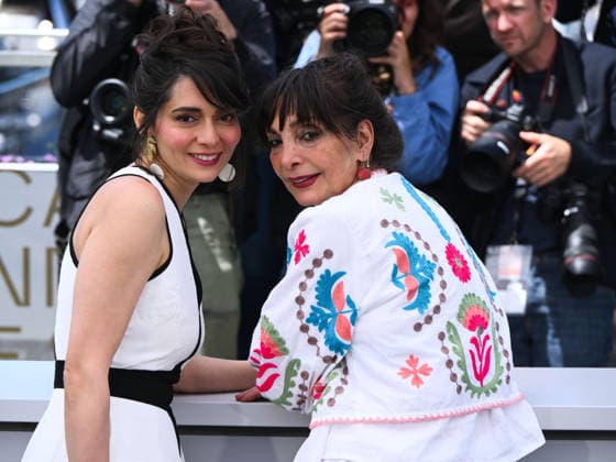 IPA84783170 - Cannes, 79th Cannes Film Festival 2026, day 6 - photocall d Rehearsals For A Revolution (Viendra La RÃ volution) Pictured: Manijeh Hekmat and Pegah Ahangarani  Copyright: xAlbertoxTerenghix xPoolxPhotoxEventsx07x 84783170