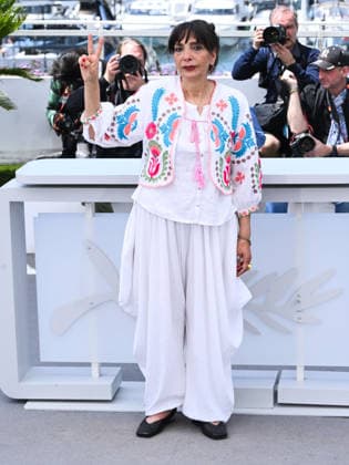 IPA84783201 - Cannes, 79th Cannes Film Festival 2026, day 6 - photocall d Rehearsals For A Revolution (Viendra La RÃ volution) Pictured: Manijeh Hekmat and Pegah Ahangarani  Copyright: xAlbertoxTerenghix xPoolxPhotoxEventsx07x 84783201