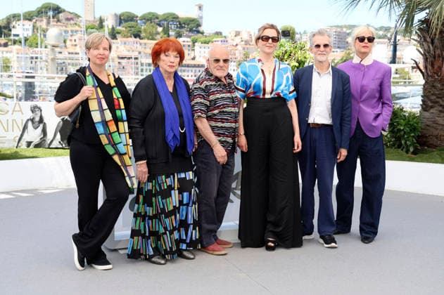 Jenny Erpenbeck, Regina Ziegler, Volker Schlöndorff, Martina Gedeck, Ulrich Matthes and Susanne Wolff at the photocall for the film Heimsuchung Visitation at the Festival de Cannes 2026 79 Cannes International Film Festival at the Palais des Festivals Cannes, 17 05 2026 Foto:xD.xBedrosianx xFuturexImagex heimsuchung_6501
