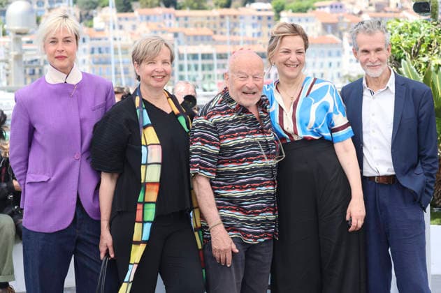 Susanne Wolff, Jenny Erpenbeck, Volker Schlöndorff, Martina Gedeck and Ulrich Matthes at the photocall for the film Heimsuchung Visitation at the Festival de Cannes 2026 79 Cannes International Film Festival at the Palais des Festivals Cannes, 17 05 2026 Foto:xD.xBedrosianx xFuturexImagex heimsuchung_6505