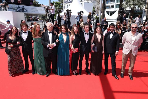Cannes - Moulin Red Carpet JD André Malraux’s family with his son Alain Malraux arrive for the screening of the film Moullin during the 79th annual Cannes Film Festival at Palais des Festivals on May 17, 2026 in Cannes, France. Photo by Jerome Domine ABACAPRESS.COM Cannes France  Copyright: xDominexJerome ABACAx