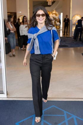 Cannes Alessandra Mastronardi exits Martinez MP Cannes, France- May 16: Alessandra Mastronardi arrives to Hotel Martinez during 79th Festival of Cannes, on May 16, 2026 in Cannes, France. Photo by Marco Piovanotto Abacapress.com Cannes France  Copyright: xPiovanottoxMarco ABACAx