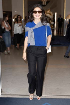 Cannes Alessandra Mastronardi exits Martinez MP Cannes, France- May 16: Alessandra Mastronardi arrives to Hotel Martinez during 79th Festival of Cannes, on May 16, 2026 in Cannes, France. Photo by Marco Piovanotto Abacapress.com Cannes France  Copyright: xPiovanottoxMarco ABACAx