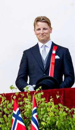 17-05-2026 Oslo Prince Sverre Magnus during the national day on the balcony of the royal palace in Oslo. Â  Copyright: xPPEx