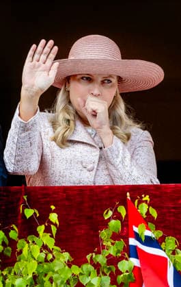 17-05-2026 Oslo Crown Princess Mette-Marit during the national day on the balcony of the royal palace in Oslo. Â  Copyright: xPPEx