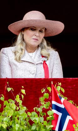 17-05-2026 Oslo Crown Princess Mette-Marit during the national day on the balcony of the royal palace in Oslo. Â  Copyright: xPPEx