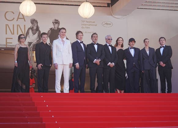 79eme FESTIVAL DE CANNES 17 05 2026 CANNES, FRANCE - MAY 17:Laszlo Nemes,Gilles Lellouche, Lars Eidinger,Louise Bourgoin and Felix Lefebvre, MOULIN screening during the 79th annual Cannes Film Festival at Palais des Festivals on May 17, 2026 in Cannes, France.photos Laurent Lairys Pierre Niney and Natacha Andrews Histoires Paralleles screening during the 79th annual Cannes Film Festival at Palais des Festivals on May 14, 2026 in Cannes, France.photos Laurent Lairys CANNESFrance  Copyright: xLaurentxLairysx