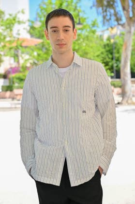 Cannes AMI Paris Lunch Théodore Pellerin attending the AMI Paris Lunch at Fred L Ecailler during 79th Cannes Film Festival in Cannes, France on May 17, 2026. Photo by Julien Reynaud APS-Medias ABACAPRESS.COM Cannes France  Copyright: xReynaudxJulien APS-Medias ABACAx