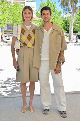 Cannes AMI Paris Lunch Constance Jablonski and Mattias Dandois attending the AMI Paris Lunch at Fred L Ecailler during 79th Cannes Film Festival in Cannes, France on May 17, 2026. Photo by Julien Reynaud APS-Medias ABACAPRESS.COM Cannes France  Copyright: xReynaudxJulien APS-Medias ABACAx