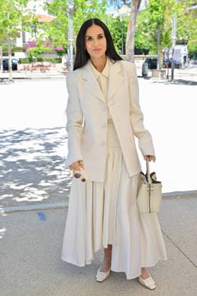 Cannes AMI Paris Lunch Demi Moore attending the AMI Paris Lunch at Fred L Ecailler during 79th Cannes Film Festival in Cannes, France on May 17, 2026. Photo by Julien Reynaud APS-Medias ABACAPRESS.COM Cannes France  Copyright: xReynaudxJulien APS-Medias ABACAx