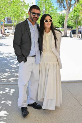 Cannes AMI Paris Lunch Alexandre Mattiussi, Demi Moore attending the AMI Paris Lunch at Fred L Ecailler during 79th Cannes Film Festival in Cannes, France on May 17, 2026. Photo by Julien Reynaud APS-Medias ABACAPRESS.COM Cannes France  Copyright: xReynaudxJulien APS-Medias ABACAx