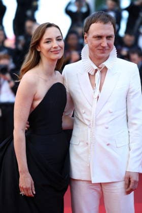 Cannes - Moulin Red Carpet Louise Bourgoin and Lars Eidinger at the Moulin screening during the 79th annual Cannes Film Festival at Palais des Festivals on May 17, 2026 in Cannes, France. Photo by Jerome Domine ABACAPRESS.COM Cannes France  Copyright: xDominexJerome ABACAx