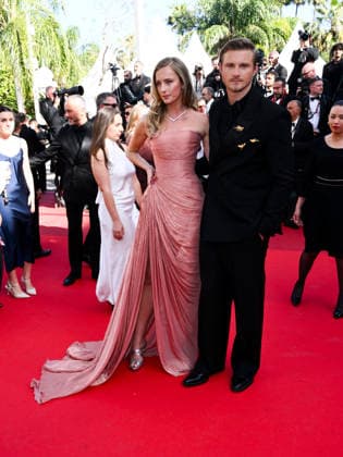 IPA84792916 - Cannes, 79th Cannes Film Festival 2026, Evening 6. Red Carpet film Garance. Pictured: Nathalie Ludwig, Alexander Ludwig  Copyright: xTerenghi Ipa-Agency.netx xPoolxPhotoxEventsx07x 84792916
