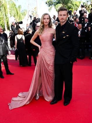 IPA84792924 - Cannes, 79th Cannes Film Festival 2026, Evening 6. Red Carpet film Garance. Pictured: Nathalie Ludwig, Alexander Ludwig  Copyright: xTerenghi Ipa-Agency.netx xPoolxPhotoxEventsx07x 84792924