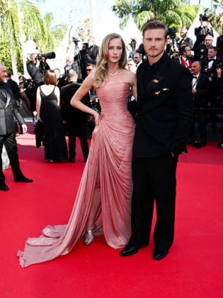 IPA84792927 - Cannes, 79th Cannes Film Festival 2026, Evening 6. Red Carpet film Garance. Pictured: Nathalie Ludwig, Alexander Ludwig  Copyright: xTerenghi Ipa-Agency.netx xPoolxPhotoxEventsx07x 84792927