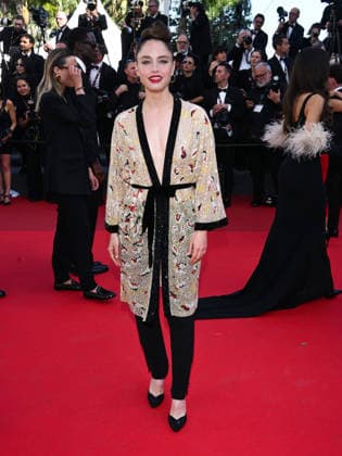 IPA84793074 - Cannes Film Festival 2026, Evening 6. Red Carpet film Garance. In the photo Matilde Gioli  Copyright: xAlbertoxTerenghix xPoolxPhotoxEventsx07x 84793074