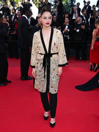 IPA84793079 - Cannes Film Festival 2026, Evening 6. Red Carpet film Garance. In the photo Matilde Gioli  Copyright: xAlbertoxTerenghix xPoolxPhotoxEventsx07x 84793079