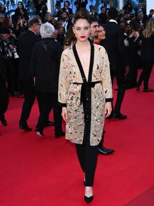 IPA84793096 - Cannes Film Festival 2026, Evening 6. Red Carpet film Garance. In the photo Matilde Gioli  Copyright: xAlbertoxTerenghix xPoolxPhotoxEventsx07x 84793096
