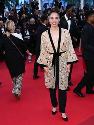 IPA84793105 - Cannes Film Festival 2026, Evening 6. Red Carpet film Garance. In the photo Matilde Gioli  Copyright: xAlbertoxTerenghix xPoolxPhotoxEventsx07x 84793105