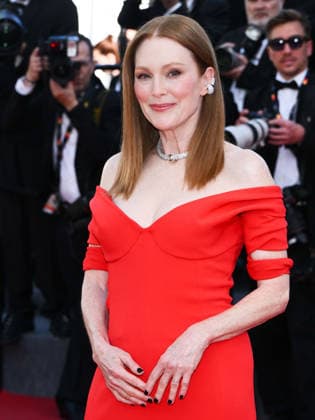 IPA84793392 - Cannes, 79th Cannes Film Festival 2026, Evening 6. Red Carpet film Garance Pictured: Julianne Moore  Copyright: xAlbertoxTerenghix xPoolxPhotoxEventsx07x 84793392