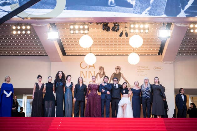 Cannes Garance (Another Day) Red Carpet EB French actress Jehnny Beth, French actress Raya Martigny, French actress Sara Giraudeau, French screenwriter Jeanne Herry, French actress Adele Exarchopoulos, French producer Hugo Selignac, French producer Alain Attal, French actress Mathilde Roehrich during the screening of the film Garance (Another Day) at the 79th edition of the Cannes Film Festival in Cannes, southern France on May 17, 2026. Photo by Eliot Blondet ABACAPRESS.COM Cannes France France  Copyright: xBlondetxEliot ABACAx