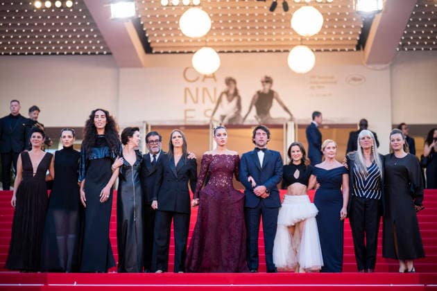 Cannes Garance (Another Day) Red Carpet EB French actress Jehnny Beth, French actress Raya Martigny, French actress Sara Giraudeau, French screenwriter Jeanne Herry, French actress Adele Exarchopoulos, French producer Hugo Selignac, French producer Alain Attal, French actress Mathilde Roehrich during the screening of the film Garance (Another Day) at the 79th edition of the Cannes Film Festival in Cannes, southern France on May 17, 2026. Photo by Eliot Blondet ABACAPRESS.COM Cannes France France  Copyright: xBlondetxEliot ABACAx