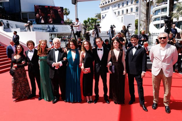 Guest Montée des marches du film Moulin lors du 79ème Festival International du Film de Cannes, le 17 mai 2026 Jacovides Moreau Bestimage Red carpet for Moulin at the 79th Cannes International Film Festival on May 17, 2026 Cannes France  Copyright: xJACOVIDES-MOREAUx xBESTIMAGExJACOVIDES-MOREAUx xBESTIMAGEx