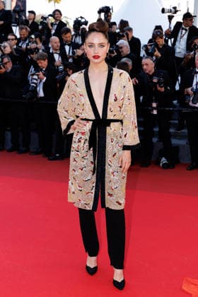 Matilde Gioli Montée des marches du film Garance lors du 79ème Festival International du Film de Cannes, le 17 mai 2026 Jacovides Moreau Bestimage Red carpet for Garance at the 79th Cannes International Film Festival on May 17, 2026 Cannes France  Copyright: xJACOVIDES-MOREAUx xBESTIMAGExJACOVIDES-MOREAUx xBESTIMAGEx