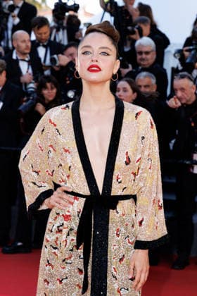 Matilde Gioli Montée des marches du film Garance lors du 79ème Festival International du Film de Cannes, le 17 mai 2026 Jacovides Moreau Bestimage Red carpet for Garance at the 79th Cannes International Film Festival on May 17, 2026 Cannes France  Copyright: xJACOVIDES-MOREAUx xBESTIMAGExJACOVIDES-MOREAUx xBESTIMAGEx