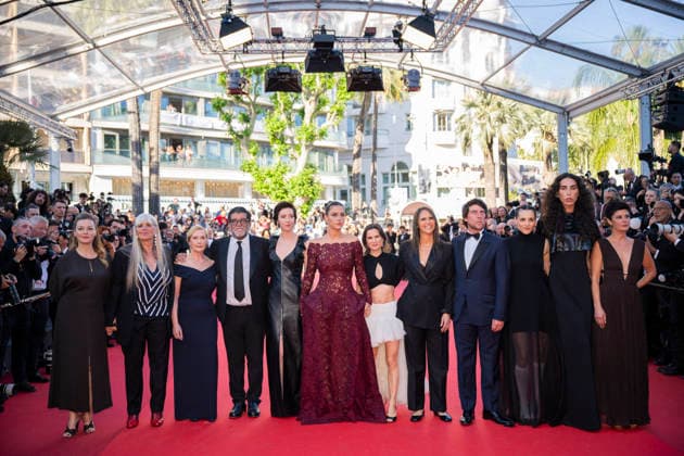 Cannes Garance (Another Day) Red Carpet EB French actress Jehnny Beth, French actress Raya Martigny, French actress Sara Giraudeau, French screenwriter Jeanne Herry, French actress Adele Exarchopoulos, French producer Hugo Selignac, French producer Alain Attal, French actress Mathilde Roehrich during the screening of the film Garance (Another Day) at the 79th edition of the Cannes Film Festival in Cannes, southern France on May 17, 2026. Photo by Eliot Blondet ABACAPRESS.COM Cannes France France  Copyright: xBlondetxEliot ABACAx
