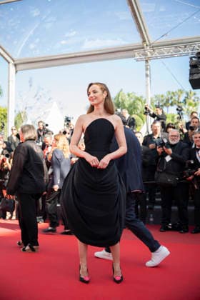 Cannes Moulin Red Carpet EB Louise Bourgoin departs the Moulin screening during the 79th annual Cannes Film Festival at Palais des Festivals on May 17, 2026 in Cannes, France. Photo by Eliot Blondet ABACAPRESS.COM Cannes France France  Copyright: xBlondetxEliot ABACAx